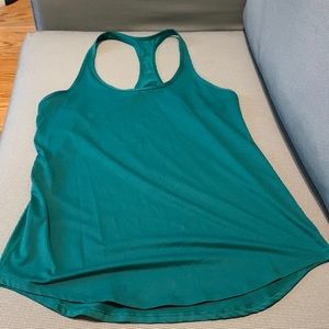 Green lululemon tank top